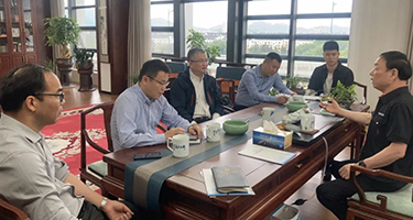 绍兴市工商联领导来长业集团走访调研
